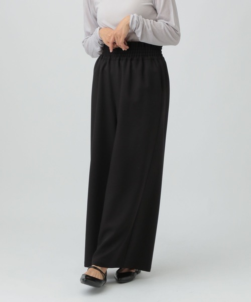 「LEPSIM」 イージーパンツ FREE ブラック レディース_画像9