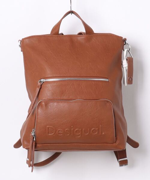 「Desigual」 2WAYバッグ FREE ブラウン レディース_画像8
