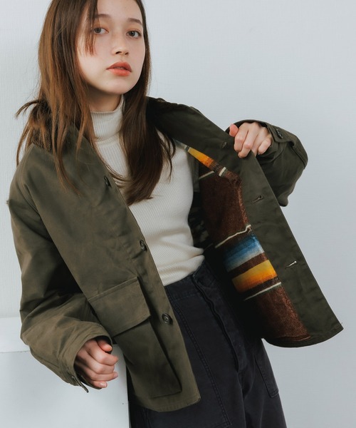 「orSlow」 ジャケット 3 カーキ メンズ_画像9