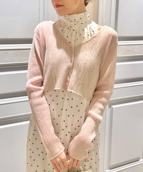 リリーブラウン カーディガン LILY BROWN（リリーブラウン） Lily Brown / リリーブラウンツイード