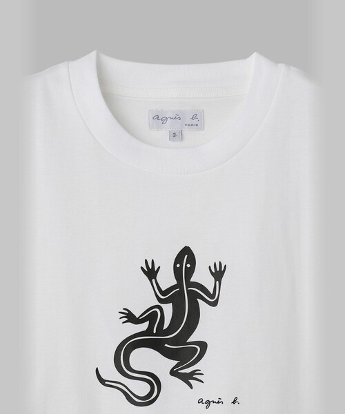agnes b.（アニエスベー） tシャツ アイコニック コットン 半袖 T