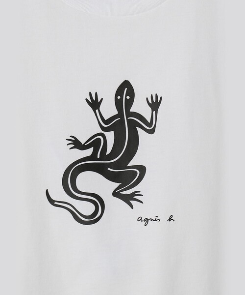 agnes b.（アニエスベー） tシャツ アイコニック コットン 半袖 T