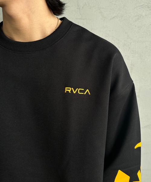「RVCA」 長袖カットソー L ブラック レディース_画像7