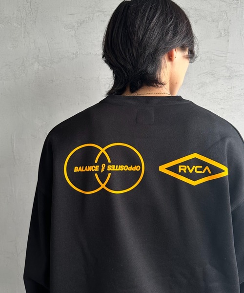「RVCA」 長袖カットソー L ブラック レディース_画像9