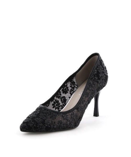 「NICAL」 パンプス 25.0cm ブラック レディース_画像2