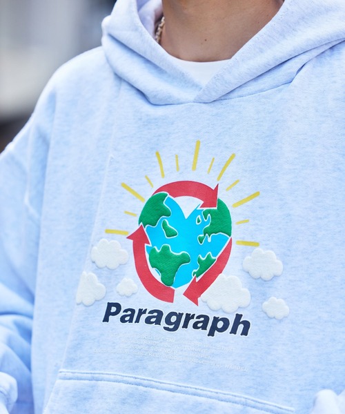 Paragraph（パラグラフ） プルオーバーパーカー フリー ベージュ