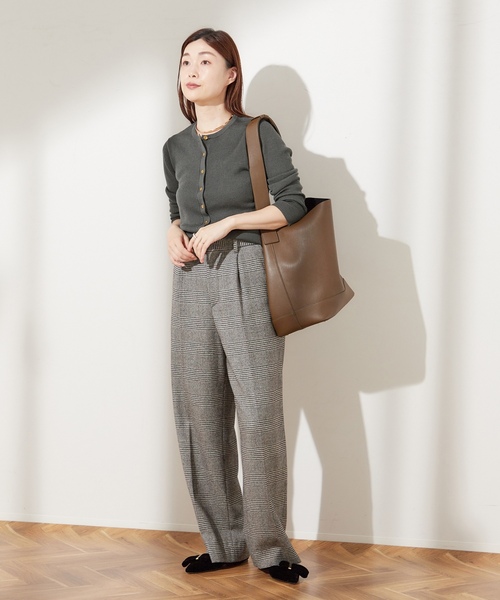 「journal standard L'essage」 ニットカーディガン - グレー レディース_画像4