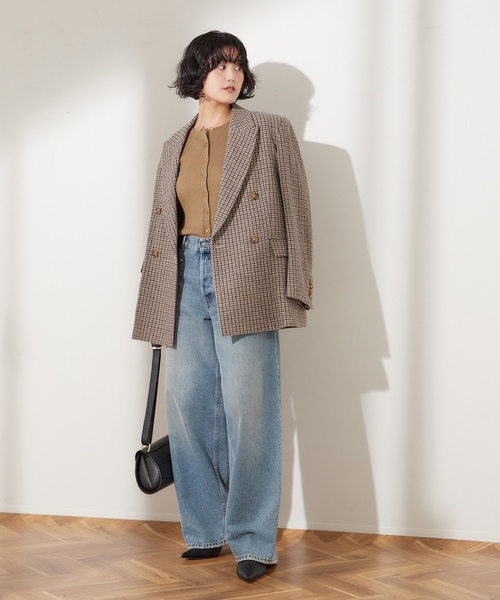 「journal standard L'essage」 ニットカーディガン - グレー レディース_画像9