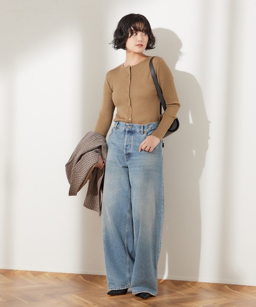 「journal standard L'essage」 ニットカーディガン - グレー レディース_画像10