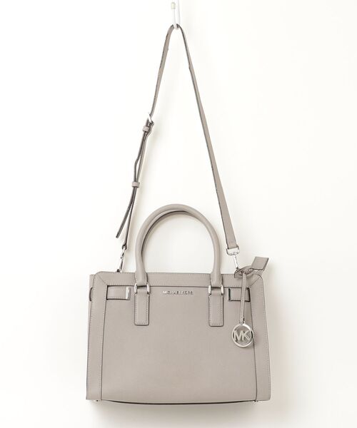 MICHAEL KORS（マイケルコース） ワンポイント2WAYバッグ - グレー 