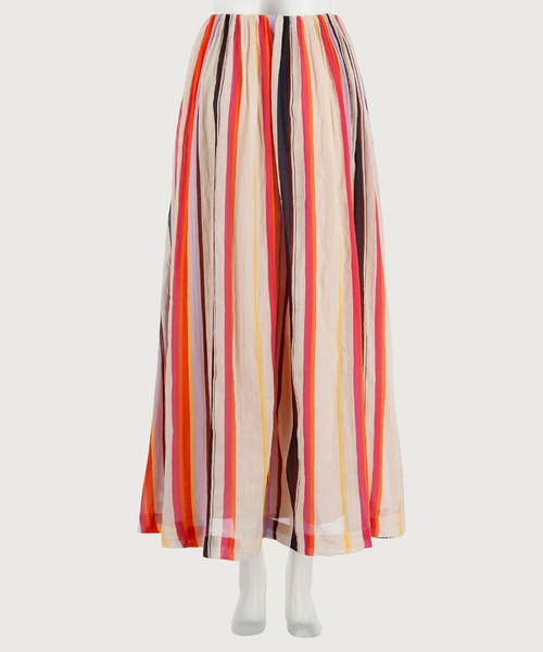 「gina tricot」 フレアスカート X-SMALL ベージュ レディース_画像8