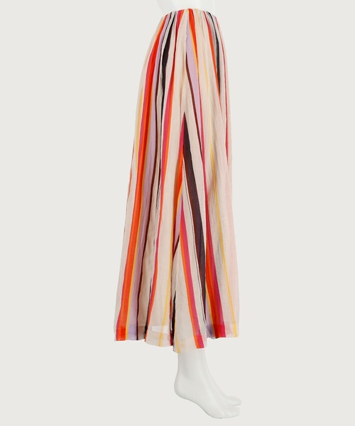 「gina tricot」 フレアスカート X-SMALL ベージュ レディース_画像9