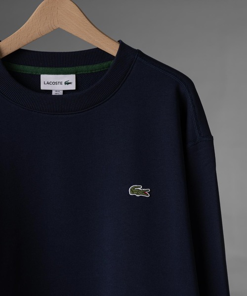 「LACOSTE」 スウェットカットソー 4 ネイビー メンズの画像