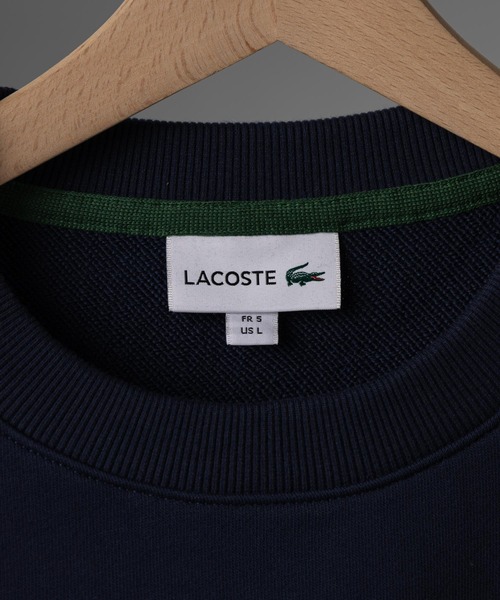 「LACOSTE」 スウェットカットソー 4 ネイビー メンズの画像