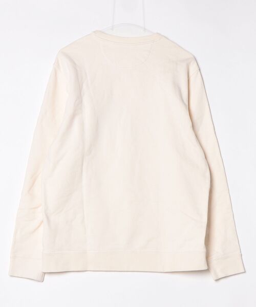 「BROOKS BROTHERS」 スウェットカットソー LARGE アイボリー メンズの画像
