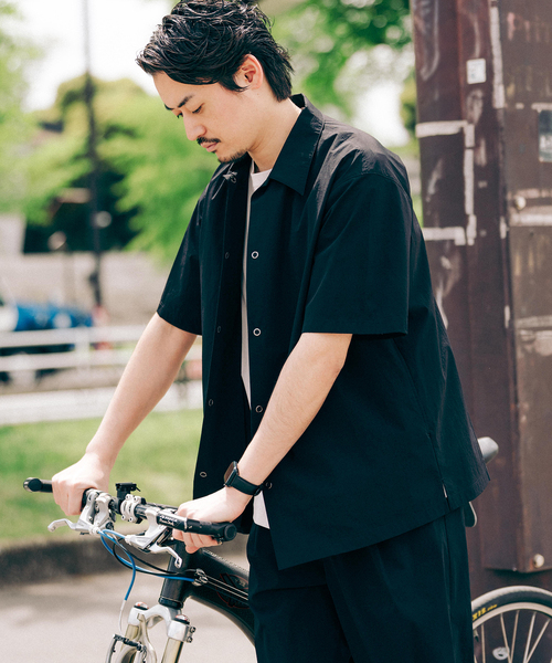 EDIFICE（エディフィス） シャツ 半袖 「EDIFICE ALL-DAY SETUP