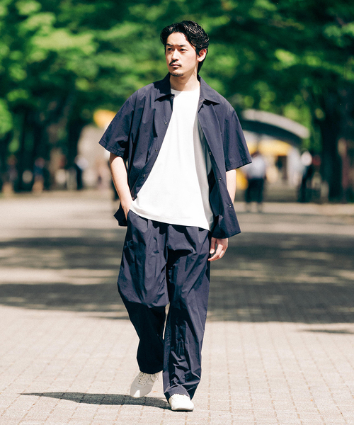 EDIFICE（エディフィス） シャツ 半袖 「EDIFICE ALL-DAY SETUP