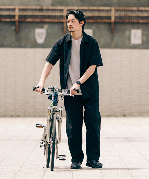 EDIFICE（エディフィス） シャツ 半袖 「EDIFICE ALL-DAY SETUP