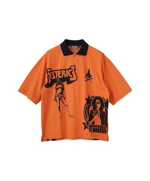 HYSTERIC GLAMOUR（ヒステリックグラマー） ポロシャツ METAL GUID