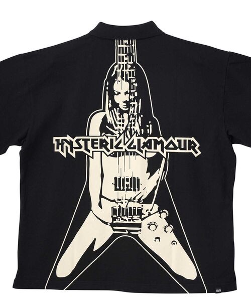 HYSTERIC GLAMOUR（ヒステリックグラマー） ポロシャツ METAL GUID