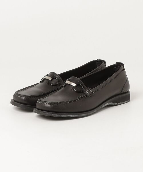 【超美品】フェラガモの靴（レディース） FERRAGAMO（フェラガモ） シューズ - ブラック レディース : ZOZOTOWN