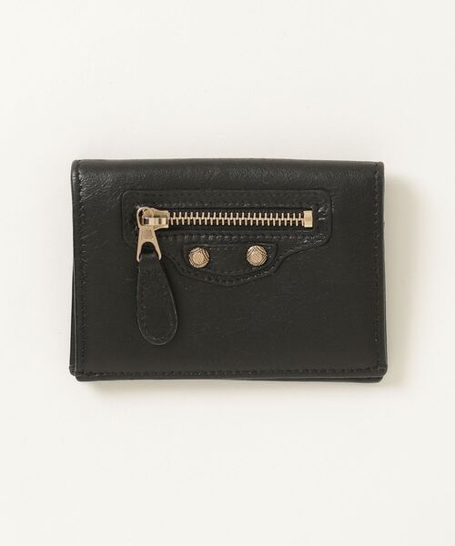 BALENCIAGA ケース 黒 130782 BALENCIAGA（バレンシアガ） カードケース - ブラック レディース