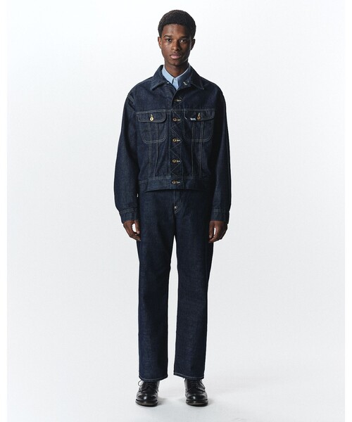 デニムジャケット gジャン 「別注」「Lee×MARKAWARE/リー×マーカウェア」EX101 SP DENIM JACKET メンズの画像