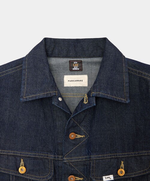 デニムジャケット gジャン 「別注」「Lee×MARKAWARE/リー×マーカウェア」EX101 SP DENIM JACKET メンズの画像