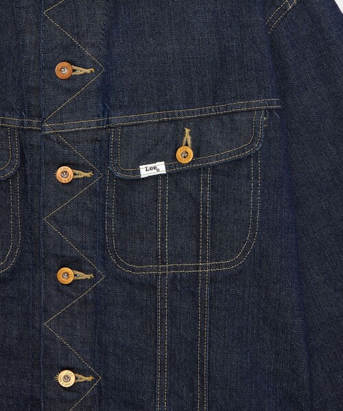 デニムジャケット gジャン 「別注」「Lee×MARKAWARE/リー×マーカウェア」EX101 SP DENIM JACKET メンズの画像