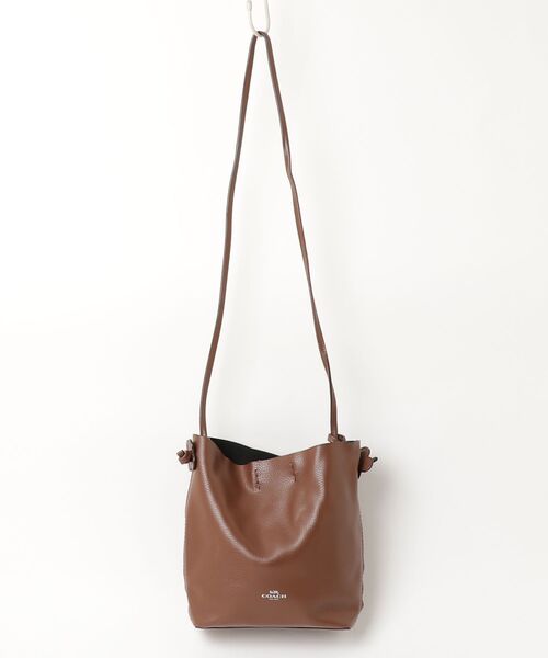 Coach ブラウン ショルダーバッグ COACH（コーチ） ショルダーバッグ - ブラウン レディース : ZOZOTOWN