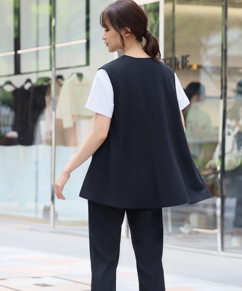 「Flolia」 セットアップ M チャコールグレー レディース_5