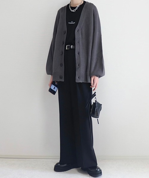 「Loose/ルース」 スキニーデニムパンツ M ダークグレー メンズ_画像4