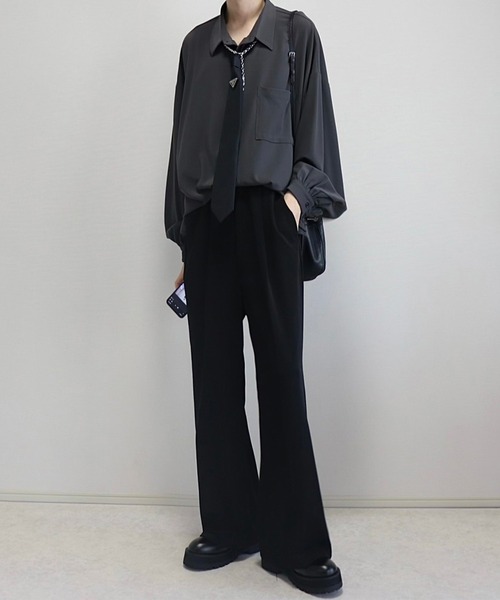 「Loose/ルース」 スキニーデニムパンツ M ダークグレー メンズ_画像8