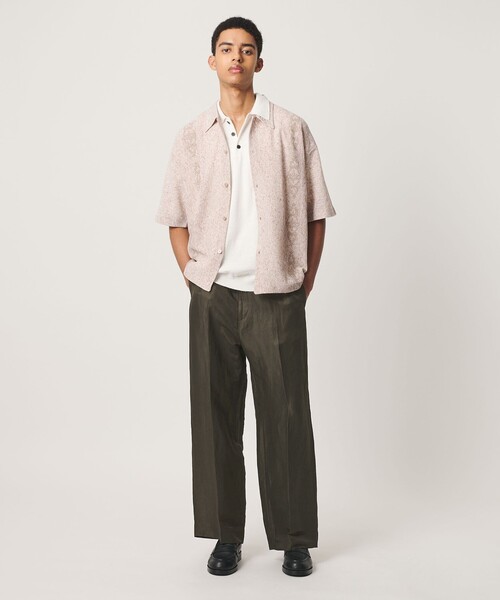 BEAUTY＆YOUTH UNITED ARROWS パンツ HI-LINE リネン シルク イージー