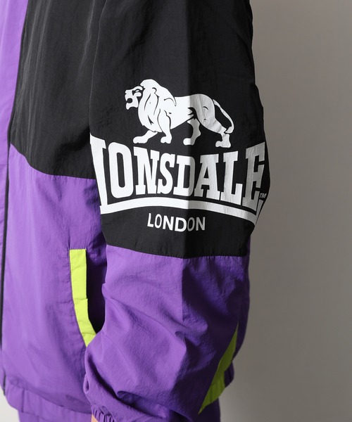 「LONSDALE」 ブルゾン M グリーン メンズ_画像4