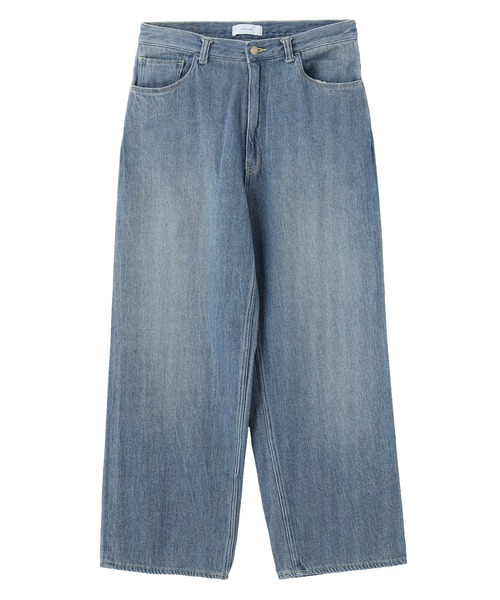 ワイドパンツ ジーンズ FACETASM LOOSE WEAVE DENIM JOO-PT-U08 メンズ レディースの画像