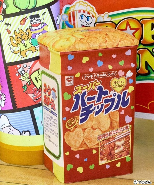 niko and…（ニコアンド） 収納 「やおきん」コラボ缶スツール