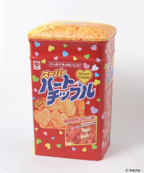 niko and…（ニコアンド） 収納 「やおきん」コラボ缶スツール