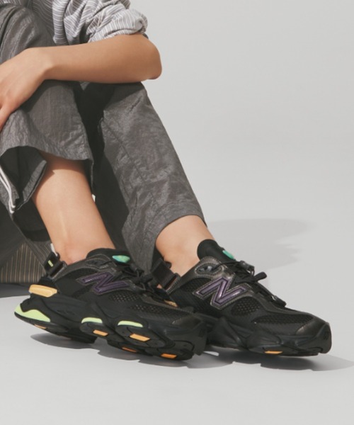 New Balance 90/60 Black スニーカーサンダル23.5cm New Balance（ニューバランス） サンダル 23.5cm ブラック メンズ