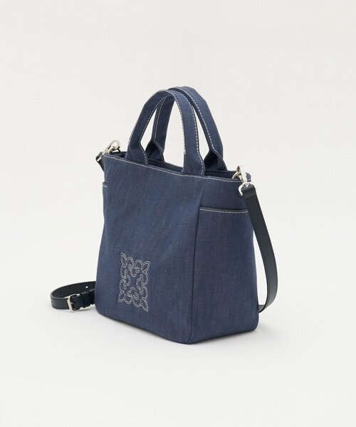 russet(ラシット) トートバッグ 「Souffle TOTE」デニム2WAYトート russet(ラシット) トートバッグ 「Souffle TOTE」デニム2WAYトート