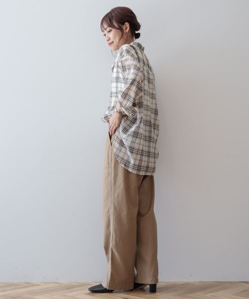 「AMERICAN HOLIC」 長袖シャツ M ブラック系その他3 レディース_画像8
