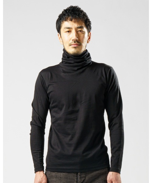 「wjk」 長袖Tシャツ SMALL ダークブラウン メンズ_画像2