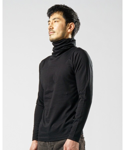 「wjk」 長袖Tシャツ SMALL ダークブラウン メンズ_画像3