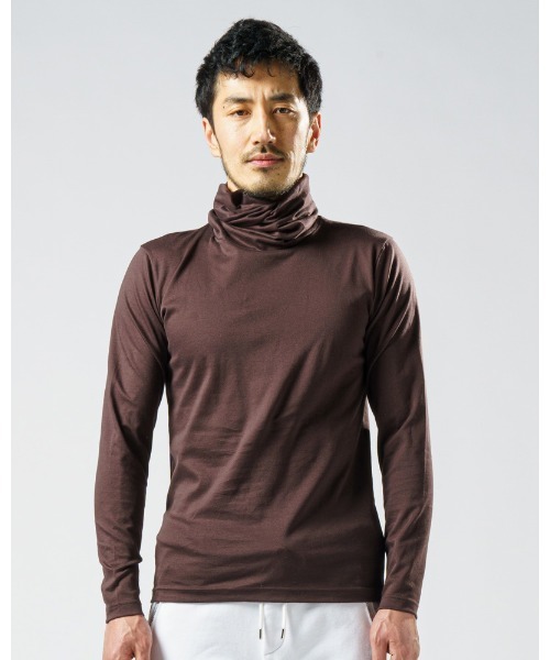 「wjk」 長袖Tシャツ SMALL ダークブラウン メンズ_画像6