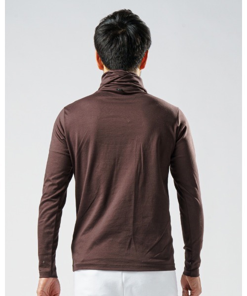 「wjk」 長袖Tシャツ SMALL ダークブラウン メンズ_画像9