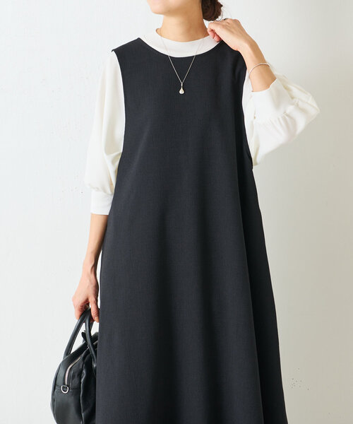 新品未使用！タグ付き BEARDSLEY ノースリーブ ワンピース BEARDSLEY（ビアズリー） ノースリーブワンピース 0 グレー レディース