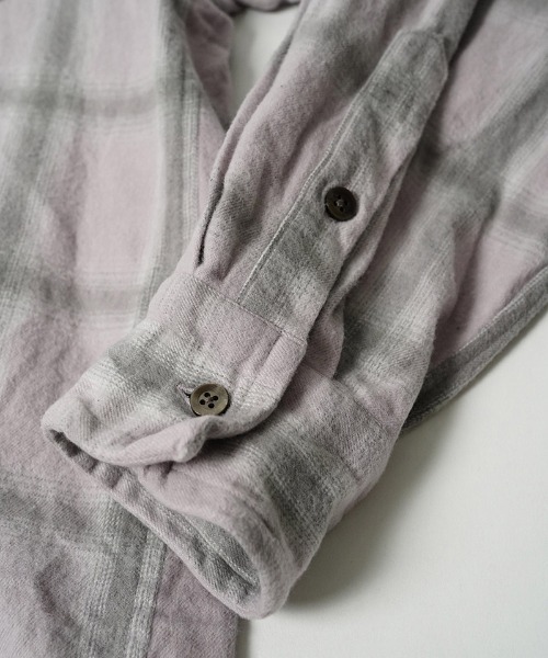 EGO TRIPPING（エゴトリッピング） シャツ ms6586-HAZE FLANNEL SHIRTS