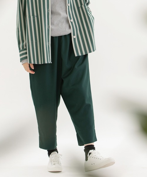 「nop de nod」 イージーパンツ M ダークグレー レディース_画像4