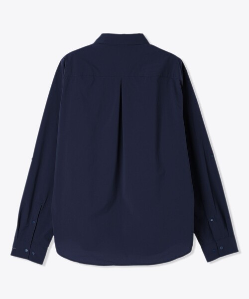 「Columbia」 長袖シャツ S ネイビー メンズ_画像3
