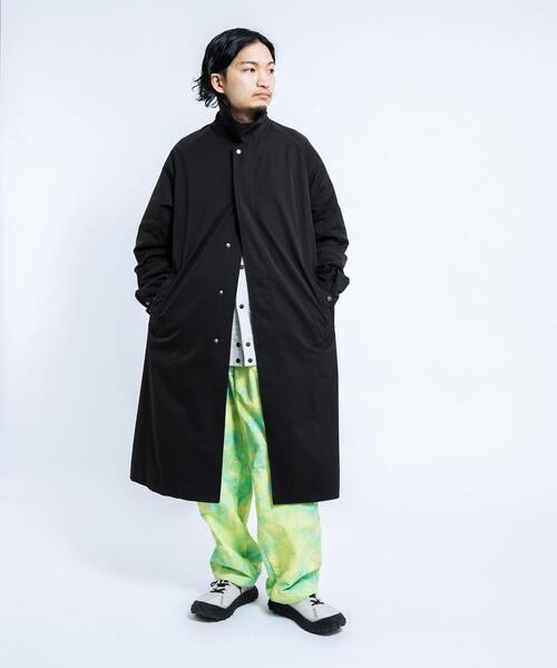 「EKAL」 イージーパンツ SMALL ネイビー メンズ_画像7